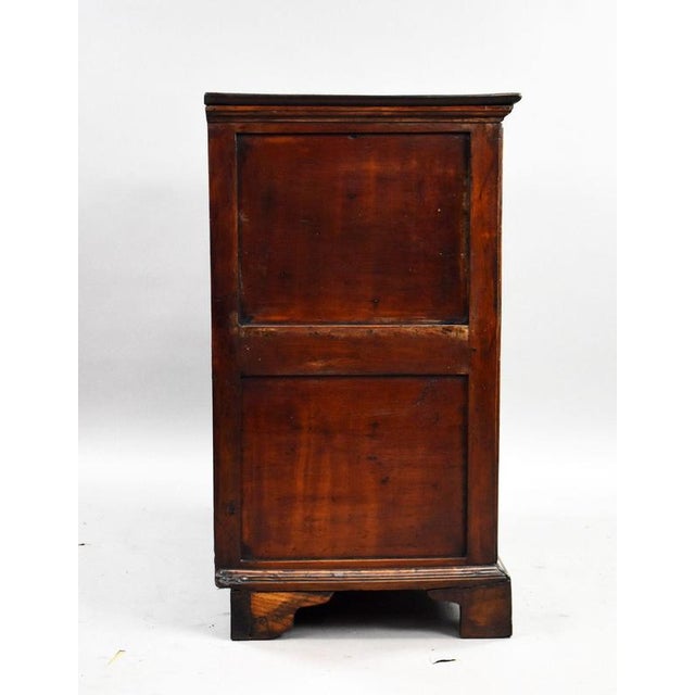 George III Burr Walnut Chest of Drawers, 1800s For Sale - Image 3 of 10
