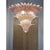 Pink Palmette Murano Glass Chandeliers by Simoeng for Simoeng, Set of 2 For Sale - Image 6 of 8