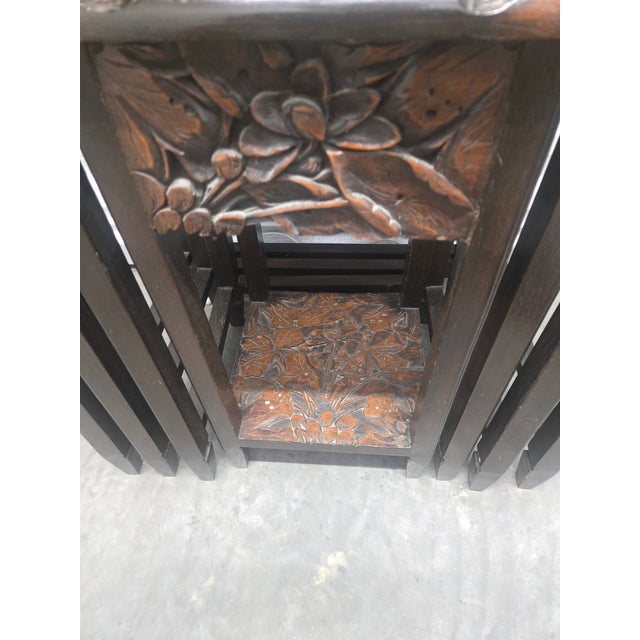 Mid-Century Nesting Tables George Zee For Sale In Phoenix - Image 6 of 11