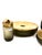 Yellow Yellow Murano Glass Smoking Set, VeArt, Italy 1970 For Sale - Image 8 of 18