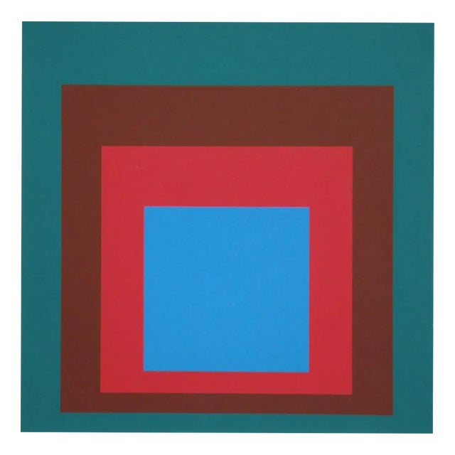 Josef Albers, Homage to the Square, 1977, Silkscreen For Sale