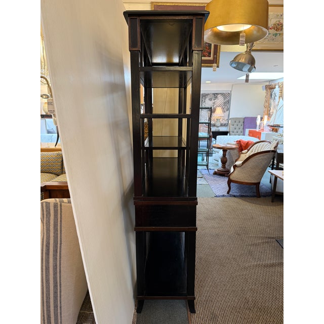Black Brownstone Furniture Metropolitan 2pc Etagere For Sale - Image 8 of 12