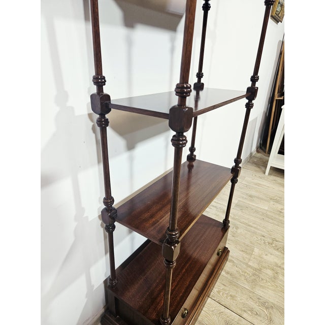 20th Century Classic Mahogany Shelf, England For Sale - Image 14 of 18