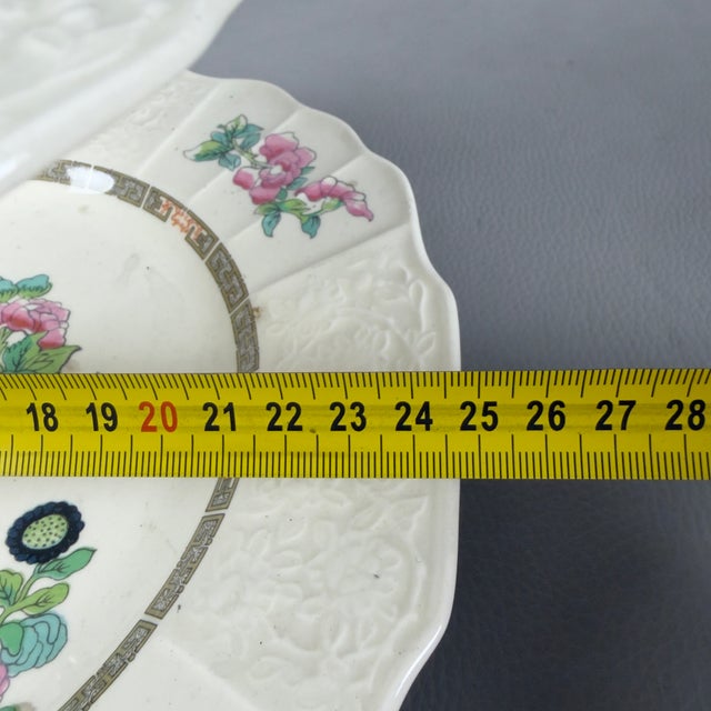 Vintage Three-Tier Etagere in Porcelain, 1950s For Sale - Image 13 of 14