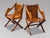 19th Century Victorian Pitch Pine Glastonbury Armchairs, 1880, Set of 2 For Sale - Image 8 of 13