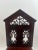 Wood Antique English Gothic Revival Carved Oak Hall Chair With Pierced Tracery Back For Sale - Image 7 of 12