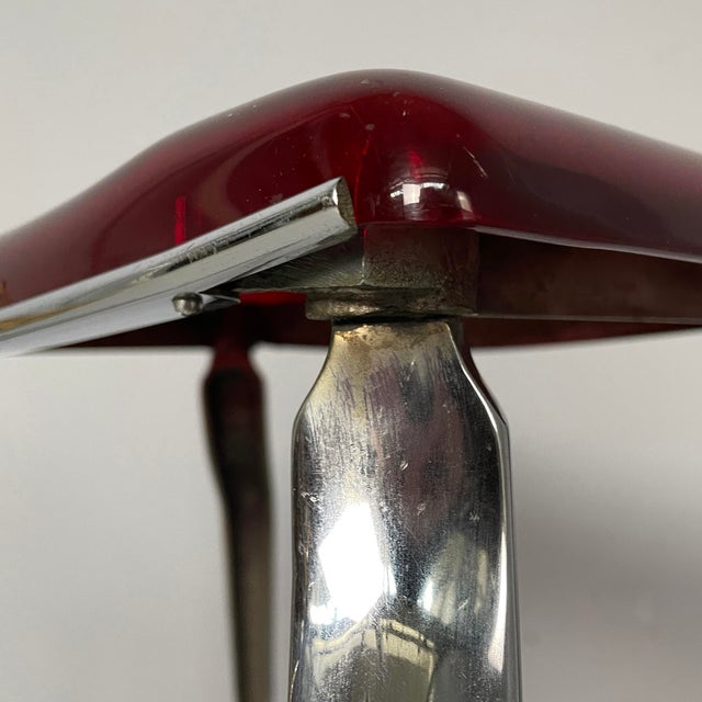 Art Deco Italian Bakelite and Metal Stool, 1930s For Sale - Image 11 of 18