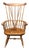 Nichols & Stone Fan Back Windsor Rocking Chair For Sale