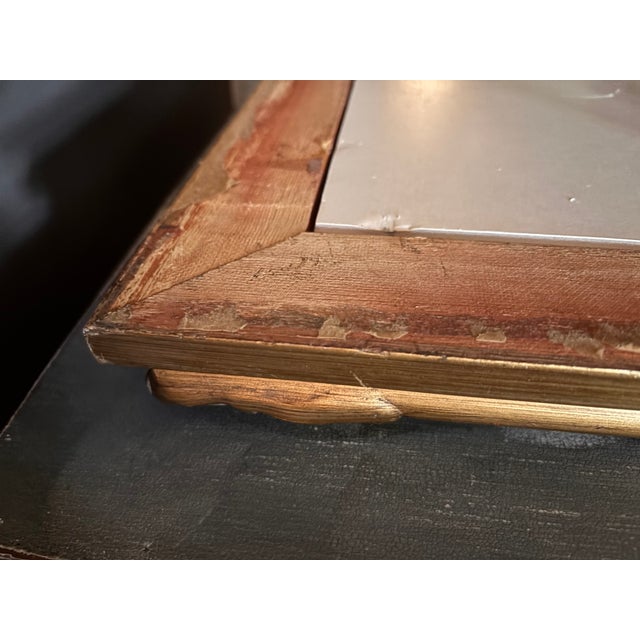 Traditional Gorgeous 20th Century Italian Gold Gilt Carved Wooden Frame For Sale - Image 3 of 3