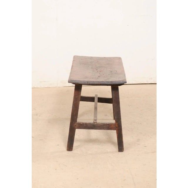 18th Century Rustic Walnut Coffee Table For Sale In Atlanta - Image 6 of 12