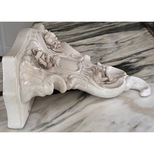 Mid 20th Century Made in Italy Mid-Century Boroque Wall Sconce For Sale - Image 5 of 16