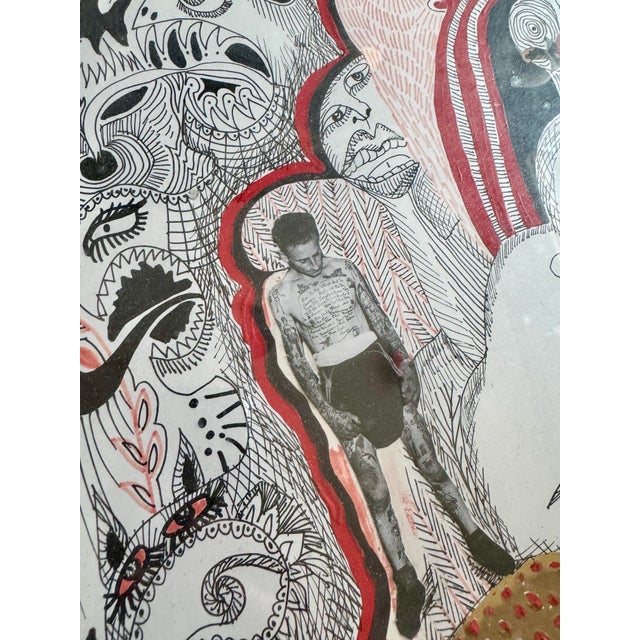 Mix Media Graffiti by Vanessa Garcia For Sale - Image 4 of 5