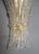 Glass Italian 27/APM Wall Lights in Gold Graniglia Glass from Italamp, 1980s, Set of 3 For Sale - Image 7 of 18