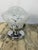 Vintage Italian Bedside Lamps in Chromed Metal and Murano Glass, 1970, Set of 2 For Sale - Image 4 of 9