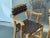 Vintage Mid-Century Ranch Oak Leather Strapped Arm Chairs - A Pair For Sale In Naples, FL - Image 6 of 11