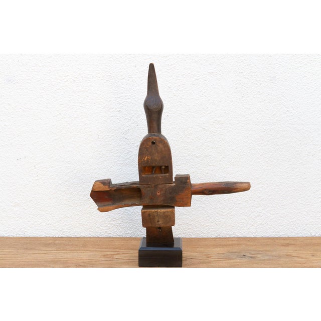 Antique Dogon Bird Guardian Door Lock For Sale In Los Angeles - Image 6 of 8