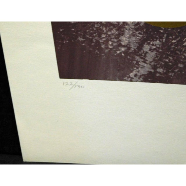 Abstract Hal Connelly "Receive, Retain, Release" Signed & Numbered Art Print Dove 1976 For Sale - Image 3 of 4