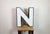 This vintage industrial illuminated letter N was made in former Czechoslovakia during the 1960s and comes from an old...