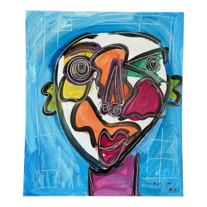 1969 “Spanish Man” Original Painting by Artist Peter Keil