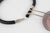 Black Thierry Bontridder Unique Piece Avant Garde Rubber and Acrylic Necklace For Sale - Image 8 of 15