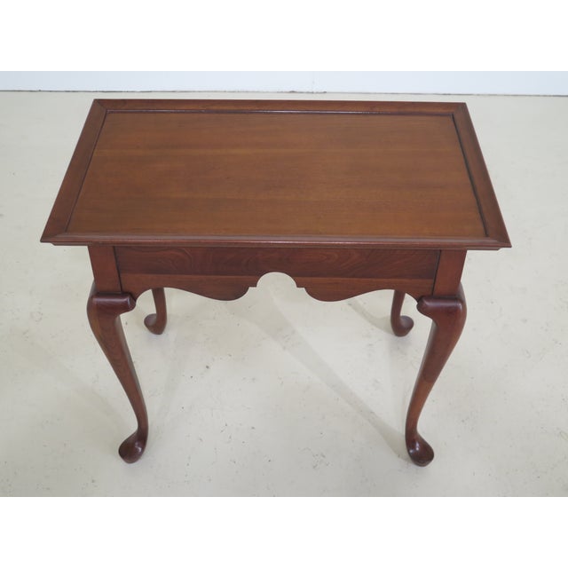 Pennsylvania House Queen Anne Cherry Tea Table Chairish