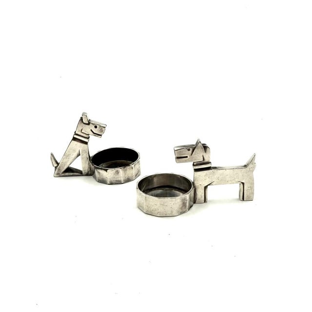 Art Deco silver-plated Ric & Mac Salt & Pepper Edouard Marcel Sandoz (1881 - 1971) - Gallia Christofle, France 1930s...
