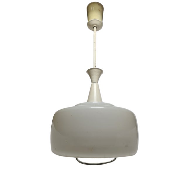 The wall lamp comes from the 1960s. Up to 250V (Europe/UK Standard).The wiring of this item may be original and might need...