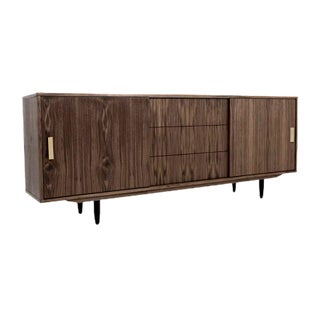 Danish Walnut Sideboard For Sale