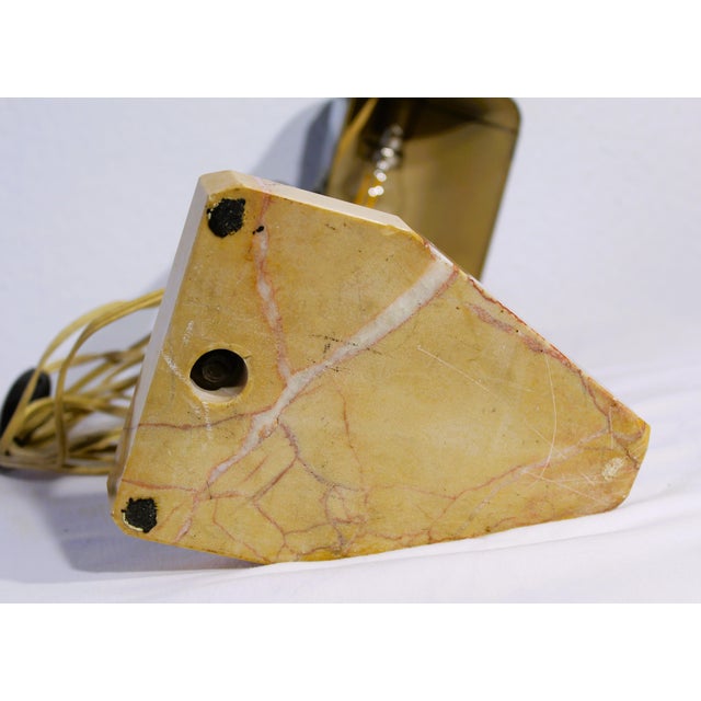 Beige Art Deco Desk Lamp, 1920s For Sale - Image 8 of 15