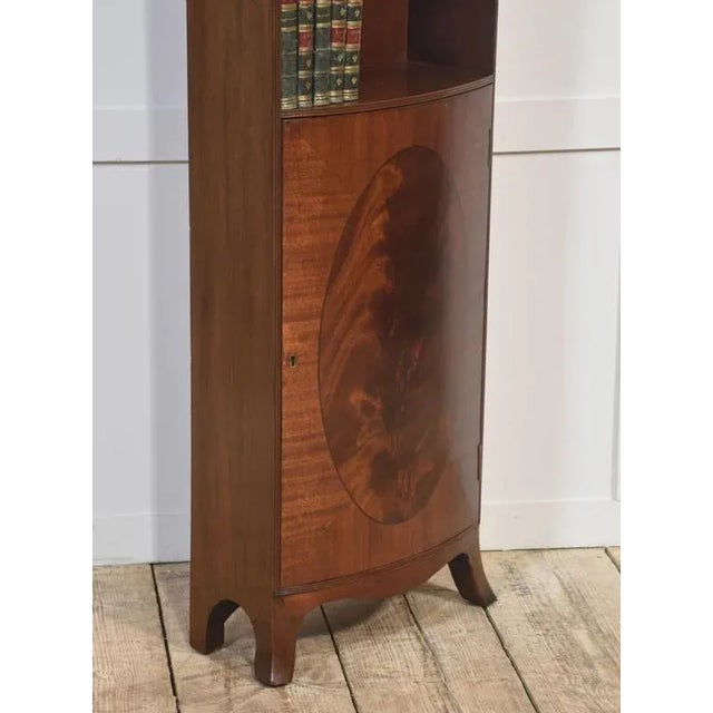 Mahogany Open Bookcase, 1890s For Sale - Image 5 of 11