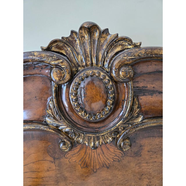 Brown Marge Carson Verona Four Poster Eastern King Bed For Sale - Image 8 of 11