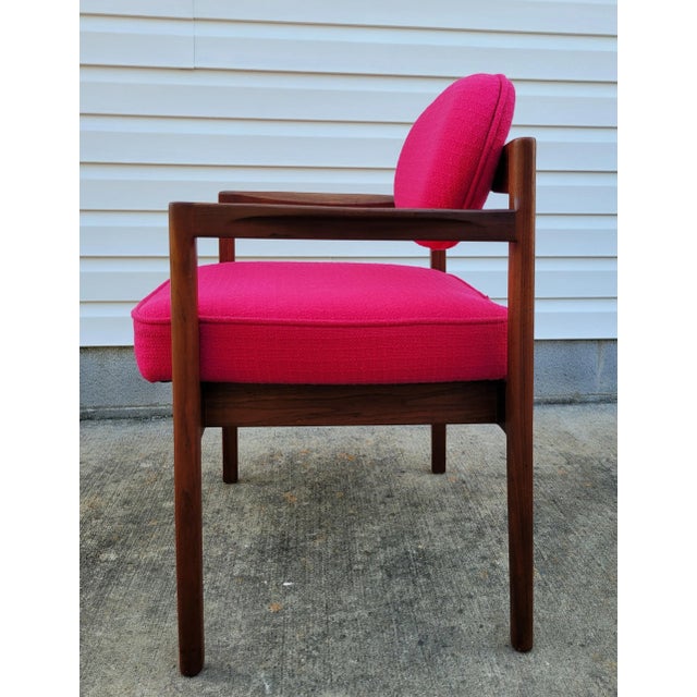 Jens Risom 1960s Mid Century Side Desk Chair by Jens Risom For Sale - Image 4 of 13