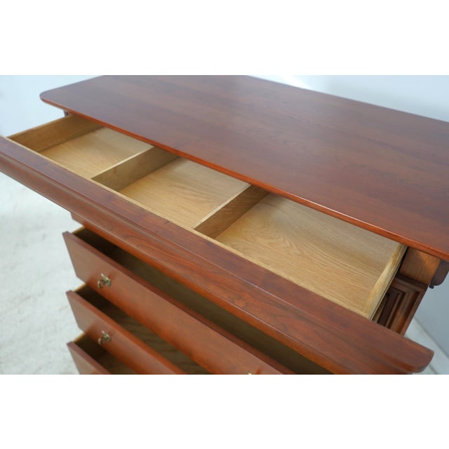 Stickley Stickley Cherry Marseilles 6 Drawer High Chest For Sale - Image 4 of 15