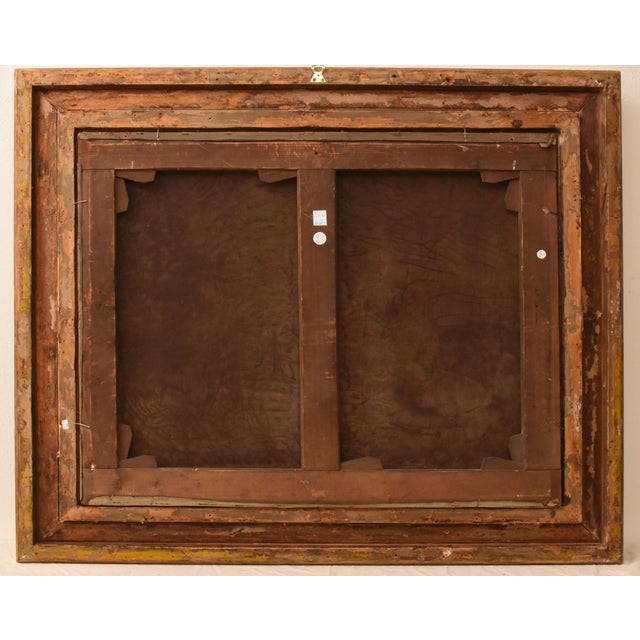 Still Life with Flower Vase, 1800s, Oil on Canvas For Sale - Image 10 of 11