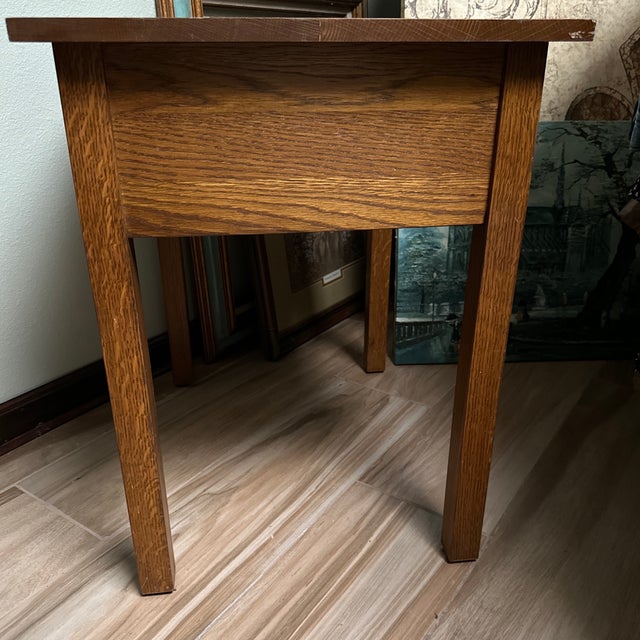 1990s 1990s Stickley Rectangular End Table For Sale - Image 5 of 11