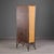 Brown English Aesthetic Movement Tall Glass Front Bamboo Cabinet For Sale - Image 8 of 12
