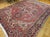 Persian 19th Century Persian Heriz Serapi Rug, Hand-Knotted Wool, Geometric Pattern, Red & Green Vegetable Dyes, 9x12 For Sale - Image 3 of 13