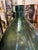 Green Vintage Large Green Demijohn Bottle 27” Tall For Sale - Image 8 of 9