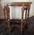 Wood 1980s English Oak Flip Top Gateleg End Table For Sale - Image 7 of 10