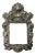 Spanish Baroque Repoussé Silver Mirror/Picture Frame, XVII C. For Sale