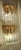 Metal Vintage Wall Lamps with Gold-Plated Brass Brackets and Crystal Glass Drop Pendants, 1970s, Set of 2 For Sale - Image 7 of 9