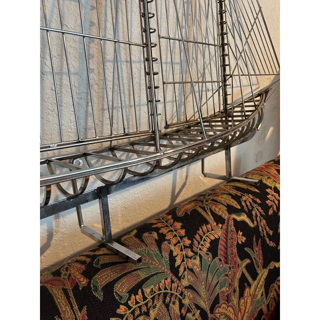 Curtis Jere Mid 20th Century Modern Sailing Ship Sculpture by Curtis Jere For Sale - Image 4 of 8
