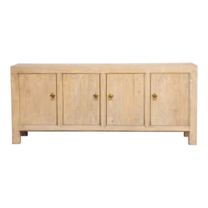 Long Reclaimed Elm Farmhouse Sideboard