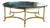 Brass & Glass Coffee Table | Hollywood Regency Style, Hoof Foot Base For Sale