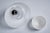 Vintage Frosted Glass Pendant, 1930s For Sale - Image 10 of 11