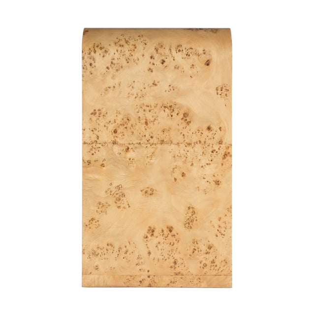Cora 60.5 in. W Burl Wood 6 Drawer Dresser, Light Burl For Sale In Chicago - Image 6 of 9