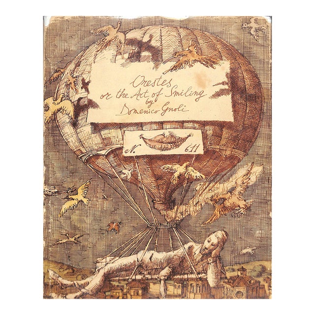 "Orestes or the Art of Smiling" 1961 Gnoli, Domenico For Sale
