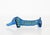 Sausage Dog in Blue Rimini Ceramic from Bitossi, 1960s For Sale - Image 11 of 17