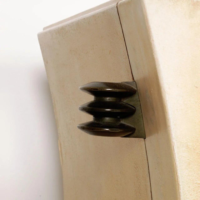 1930s Valzania Parchment Sideboard by Goffredo Reggiani, 1930s For Sale - Image 5 of 7