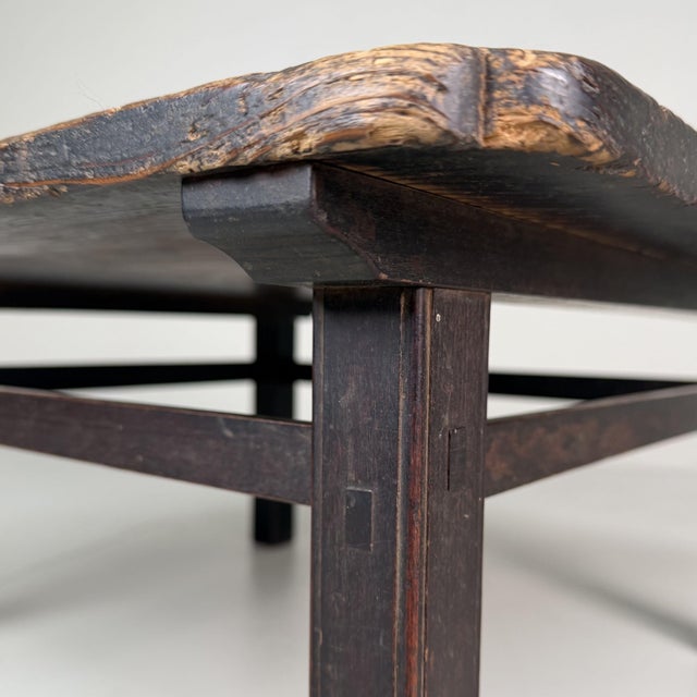 Low Japanese Minimalist Display Table, 1910s For Sale - Image 5 of 13